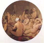 Jean Auguste Dominique Ingres The Turkish Bath (mk09) oil painting